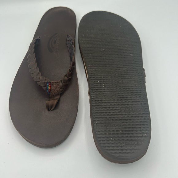 Ladies braided Rainbow sandal. - Picture 7 of 12